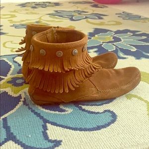 Minnetonka booties